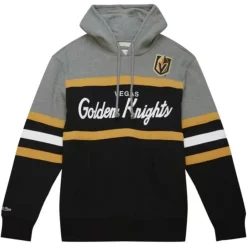 Apparel Mitchell & Ness Hoodies & Sweatshirts-Headcoach Hoody Vegas Golden Knights