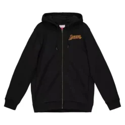 Apparel Mitchell & Ness Hoodies & Sweatshirts-Heavyweight Fleece Full Zip Hoodie Los Angeles Lakers