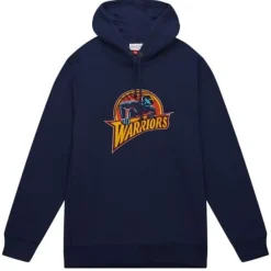Apparel Mitchell & Ness Hoodies & Sweatshirts-Heavyweight Fleece Hoodie Golden State Warriors
