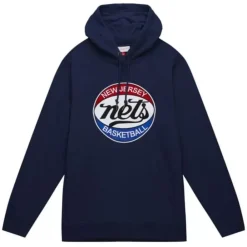 Apparel Mitchell & Ness Hoodies & Sweatshirts-Heavyweight Fleece Hoodie New Jersey Nets