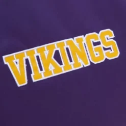 Apparel Mitchell & Ness Jackets & Outerwear-Heavyweight Satin Jacket Minnesota Vikings