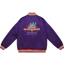 Apparel Mitchell & Ness Jackets & Outerwear-Heavyweight Satin Jacket Update All Star 1995