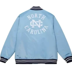 Apparel Mitchell & Ness Jackets & Outerwear-Heavyweight Satin Jacket University Of North Carolina