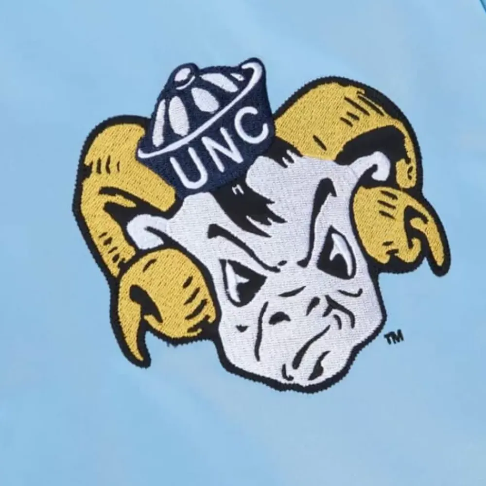 Apparel Mitchell & Ness Jackets & Outerwear-Heavyweight Satin Jacket University Of North Carolina