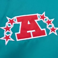 Apparel Mitchell & Ness Jackets & Outerwear-Heavyweight Satin Jacket Miami Dolphins