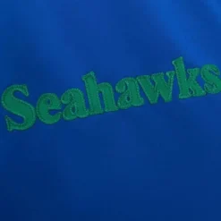 Apparel Mitchell & Ness Jackets & Outerwear-Heavyweight Satin Jacket Seattle Seahawks