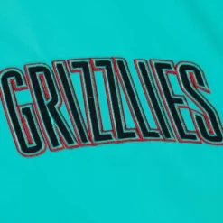 Apparel Mitchell & Ness Jackets & Outerwear-Heavyweight Satin Jacket Vancouver Grizzlies