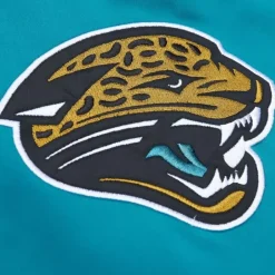 Apparel Mitchell & Ness Jackets & Outerwear-Heavyweight Satin Jacket Jacksonville Jaguars
