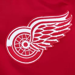 Apparel Mitchell & Ness Jackets & Outerwear-Heavyweight Satin Jacket Detroit Red Wings