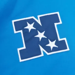 Apparel Mitchell & Ness Jackets & Outerwear-Heavyweight Satin Jacket Detroit Lions