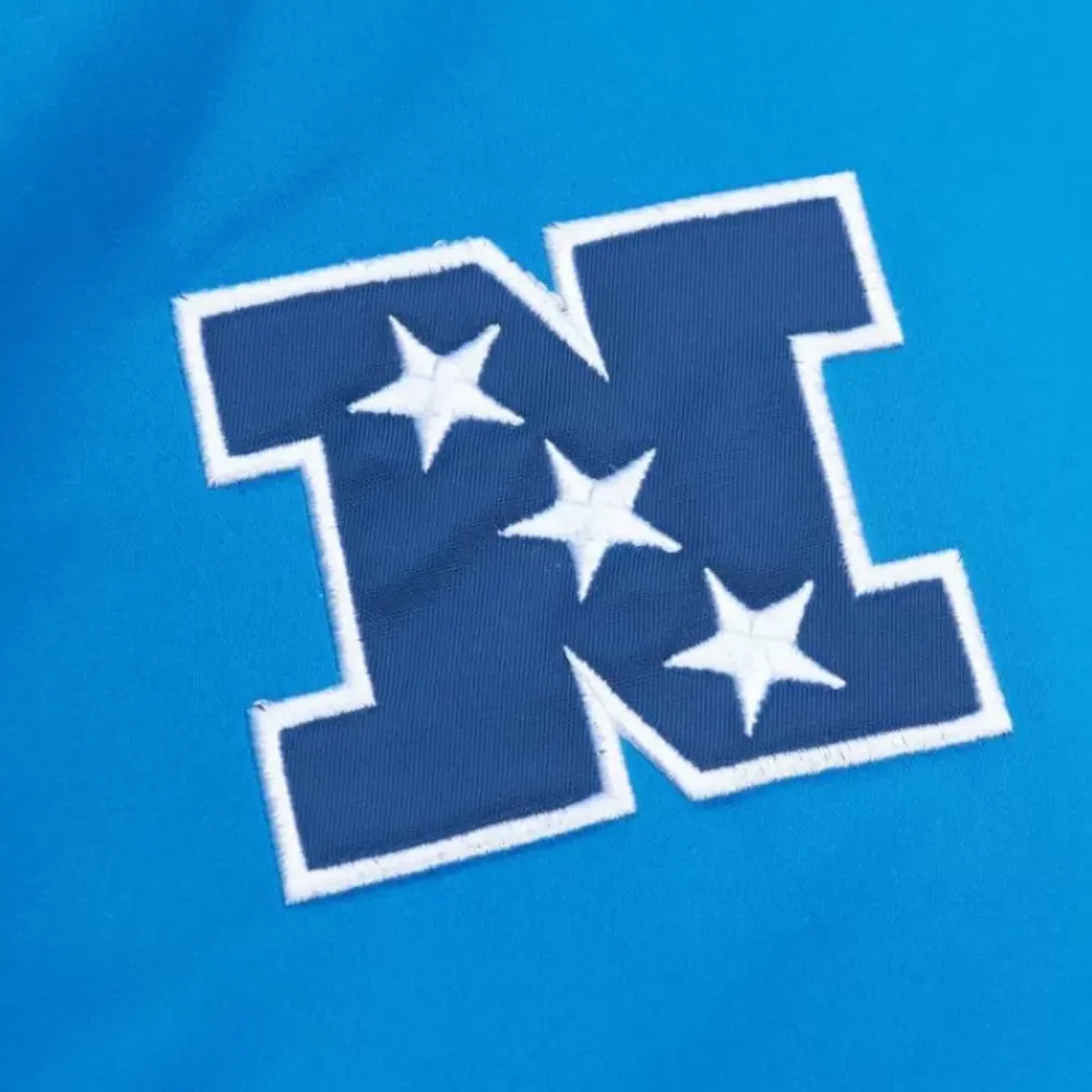 Apparel Mitchell & Ness Jackets & Outerwear-Heavyweight Satin Jacket Detroit Lions