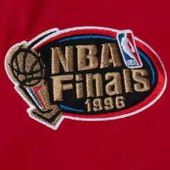 Apparel Mitchell & Ness Jackets & Outerwear-Heavyweight Satin Jacket Chicago Bulls