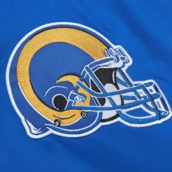 Apparel Mitchell & Ness Jackets & Outerwear-Heavyweight Satin Jacket Los Angeles Rams