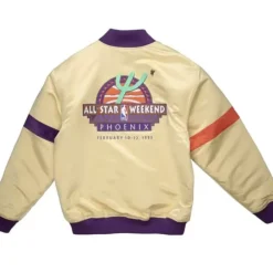 Apparel Mitchell & Ness Jackets & Outerwear-Heavyweight Satin Jacket Nba All Star 1995-96