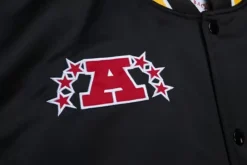 Apparel Mitchell & Ness Jackets & Outerwear-Heavyweight Satin Jacket Pittsburgh Steelers