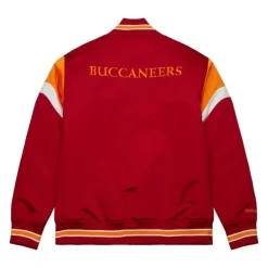 Apparel Mitchell & Ness Jackets & Outerwear-Heavyweight Satin Jacket Tampa Bay Buccaneers