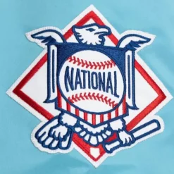 Apparel Mitchell & Ness Jackets & Outerwear-Heavyweight Satin Jacket Atlanta Braves