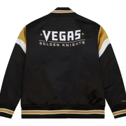 Apparel Mitchell & Ness Jackets & Outerwear-Heavyweight Satin Jacket Vegas Golden Knights