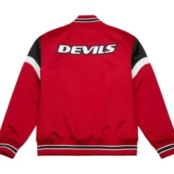 Apparel Mitchell & Ness Jackets & Outerwear-Heavyweight Satin Jacket New Jersey Devils