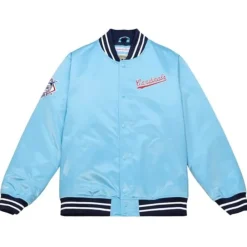 Apparel Mitchell & Ness Jackets & Outerwear-Heavyweight Satin Jacket St. Louis Cardinals