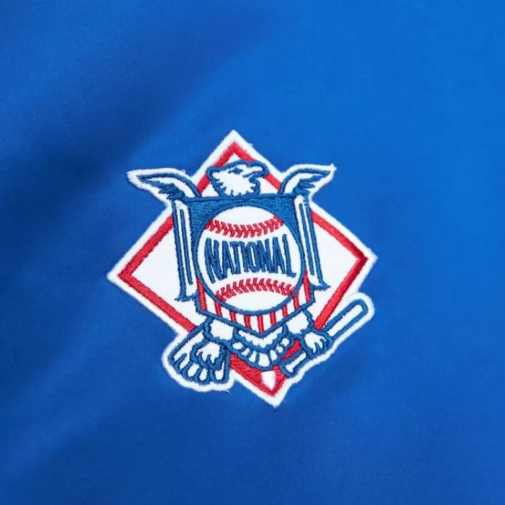 Apparel Mitchell & Ness Jackets & Outerwear-Heavyweight Satin Jacket New York Mets