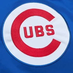 Apparel Mitchell & Ness Jackets & Outerwear-Heavyweight Satin Jacket Chicago Cubs