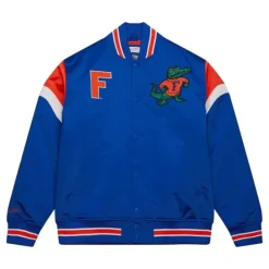 Apparel Mitchell & Ness Jackets & Outerwear-Heavyweight Satin Jacket University Of Florida