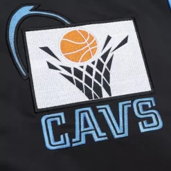 Apparel Mitchell & Ness Jackets & Outerwear-Heavyweight Satin Jacket Cleveland Cavaliers