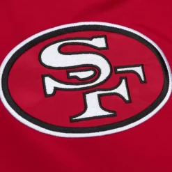 Apparel Mitchell & Ness Jackets & Outerwear-Heavyweight Satin Jacket San Francisco 49Ers