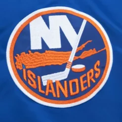 Apparel Mitchell & Ness Jackets & Outerwear-Heavyweight Satin Jacket New York Islanders