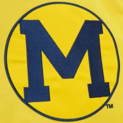 Apparel Mitchell & Ness Jackets & Outerwear-Heavyweight Satin Jacket University Of Michigan