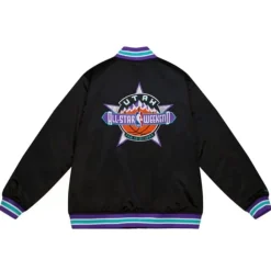 Apparel Mitchell & Ness Jackets & Outerwear-Heavyweight Satin Jacket Update All Star 1993
