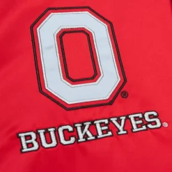 Apparel Mitchell & Ness Jackets & Outerwear-Heavyweight Satin Jacket Ohio State