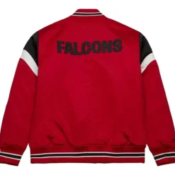 Apparel Mitchell & Ness Jackets & Outerwear-Heavyweight Satin Jacket Atlanta Falcons