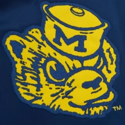 Apparel Mitchell & Ness Jackets & Outerwear-Heavyweight Satin Jacket University Of Michigan