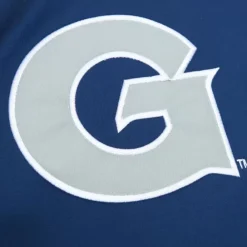 Apparel Mitchell & Ness Jackets & Outerwear-Heavyweight Satin Jacket Georgetown University