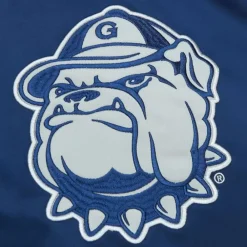 Apparel Mitchell & Ness Jackets & Outerwear-Heavyweight Satin Jacket Georgetown University