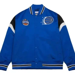 Apparel Mitchell & Ness Jackets & Outerwear-Heavyweight Satin Jacket Orlando Magic