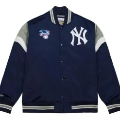 Apparel Mitchell & Ness Jackets & Outerwear-Heavyweight Satin Jacket New York Yankees