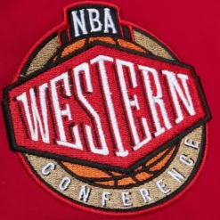 Apparel Mitchell & Ness Jackets & Outerwear-Heavyweight Satin Jacket Houston Rockets