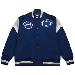 Apparel Mitchell & Ness Jackets & Outerwear-Heavyweight Satin Jacket Penn State University