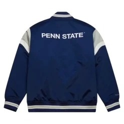 Apparel Mitchell & Ness Jackets & Outerwear-Heavyweight Satin Jacket Penn State University