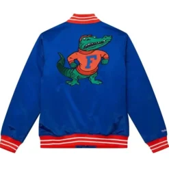 Apparel Mitchell & Ness Jackets & Outerwear-Heavyweight Satin Jacket University Of Florida