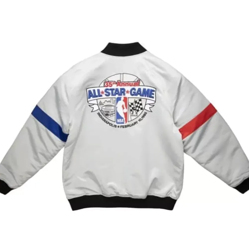 Apparel Mitchell & Ness Jackets & Outerwear-Heavyweight Satin Jacket Nba All Star