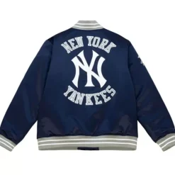 Apparel Mitchell & Ness Jackets & Outerwear-Heavyweight Satin Jacket New York Yankees