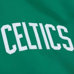 Apparel Mitchell & Ness Jackets & Outerwear-Heavyweight Satin Jacket Boston Celtics