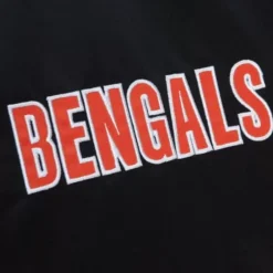 Apparel Mitchell & Ness Jackets & Outerwear-Heavyweight Satin Jacket Cincinnati Bengals