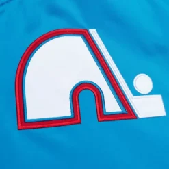 Apparel Mitchell & Ness Jackets & Outerwear-Heavyweight Satin Jacket Quebec Nordiques