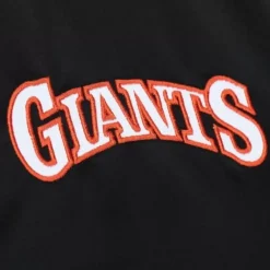 Apparel Mitchell & Ness Jackets & Outerwear-Heavyweight Satin Jacket San Francisco Giants