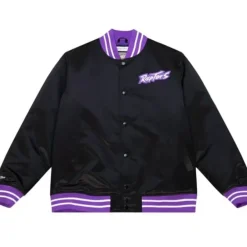 Apparel Mitchell & Ness Jackets & Outerwear-Heavyweight Satin Jacket Toronto Raptors